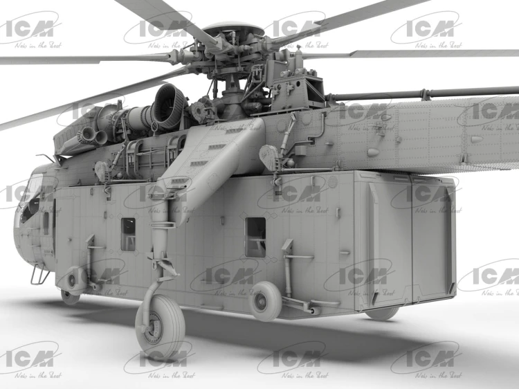 Śmigłowiec Sikorsky CH-54A Tarhe Universal Military Pod 53057 ICM