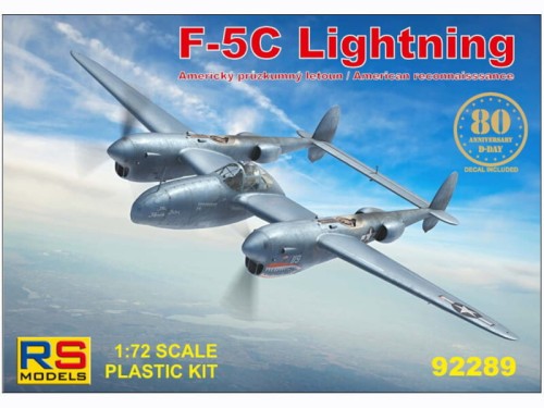 Samolot Lockheed F-5C Lightning 92289 RS Models