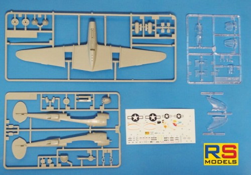 Samolot Lockheed F-5C Lightning 92289 RS Models