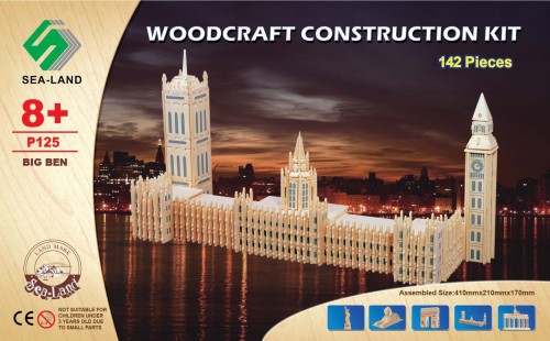 Wieża zegarowa Big Ben składanka P125 Sea-Land