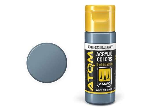 Farba akrylowa ATOM Blue gray ATOM-20134 AMMO Mig Jimenez
