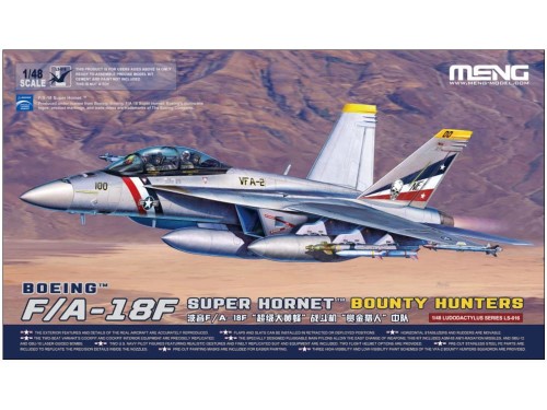 Samolot Boeing F/A-18F Super Hornet Bounty Hunters LS-016 Meng