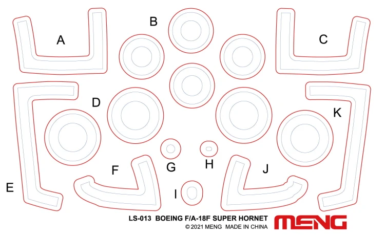 Samolot Boeing F/A-18F Super Hornet Bounty Hunters LS-016 Meng