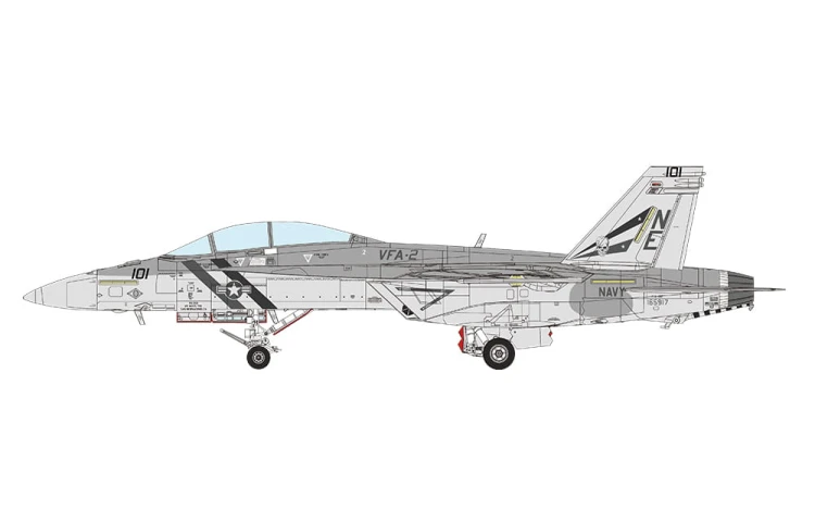 Samolot Boeing F/A-18F Super Hornet Bounty Hunters LS-016 Meng