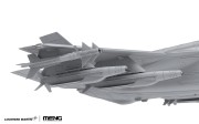 Samolot Lockheed Martin F-35I Adir Israeli Air Force LS-018 Meng