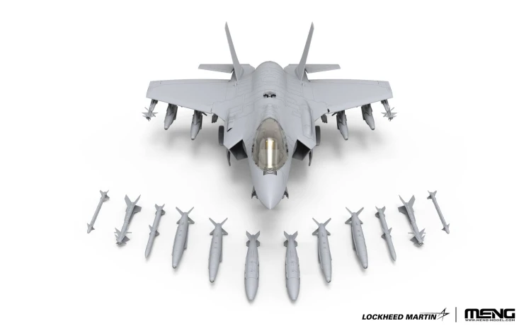 Samolot Lockheed Martin F-35I Adir Israeli Air Force LS-018 Meng