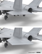 Samolot Lockheed Martin F-35I Adir Israeli Air Force LS-018 Meng