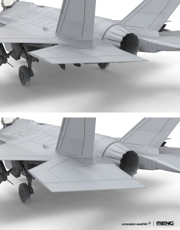 Samolot Lockheed Martin F-35I Adir Israeli Air Force LS-018 Meng