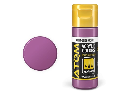 Farba akrylowa ATOM Orchid ATOM-20153 AMMO Mig Jimenez