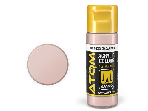 Farba akrylowa ATOM Glacier pink ATOM-20038 AMMO Mig Jimenez