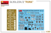 Samochód pancerny Sd.Kfz.234/2 Puma 35419 MiniArt