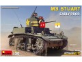 Czołg M3 Stuart Early Production 35404 MiniArt