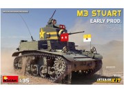 Czołg M3 Stuart Early Production 35404 MiniArt