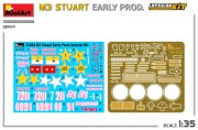 Czołg M3 Stuart Early Production 35404 MiniArt