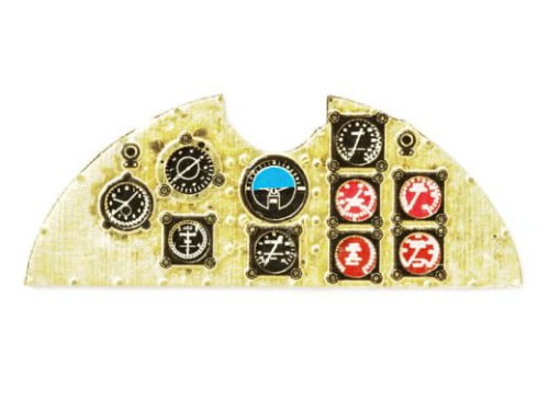 Fototrawiona tablica przyrządów do Lublin R XIII YMA4855 Yahu