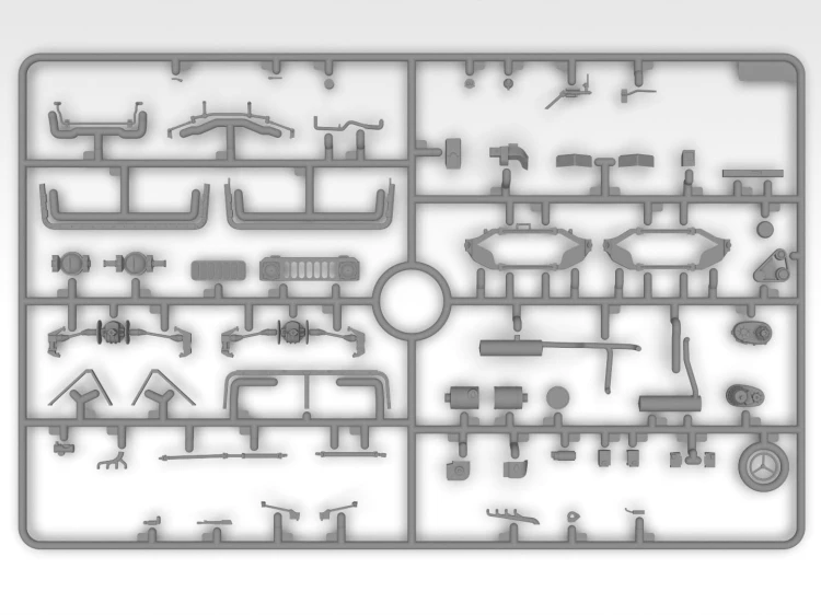 HMMWV Humvee M1097A2 35435 ICM