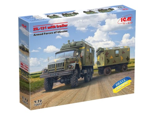 ZiŁ-131 with trailer Armed Forces of Ukraine 72817 ICM