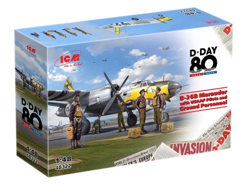 Samolot Douglas B-26B Marauder USAAF Pilots 48322 ICM