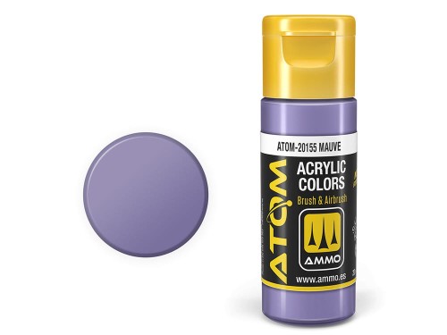 Farba akrylowa ATOM Mauve ATOM-20155 AMMO Mig Jimenez
