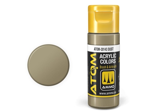 Farba akrylowa ATOM Dust ATOM-20143 AMMO Mig Jimenez