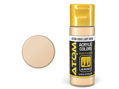 Farba akrylowa ATOM Light skin ATOM-20042 AMMO Mig Jimenez