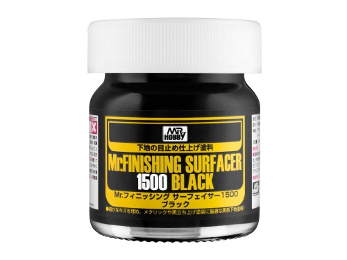 Podkład szpachlówka Mr.Finishing Surfacer 1500 Black SF288 Mr.Hobby