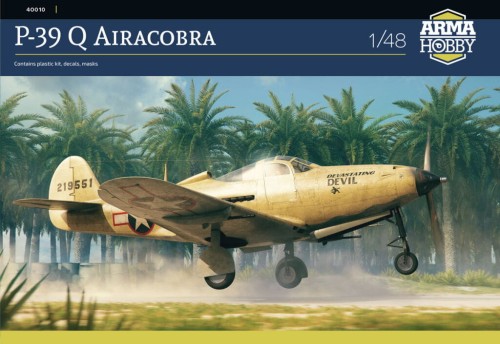 Samolot Bell P-39Q Airacobra 40010 Arma Hobby