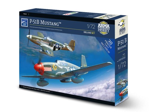 Samolot North American P-51B Mustang 70069 Arma Hobby