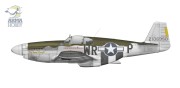 Samolot North American P-51B Mustang 70069 Arma Hobby