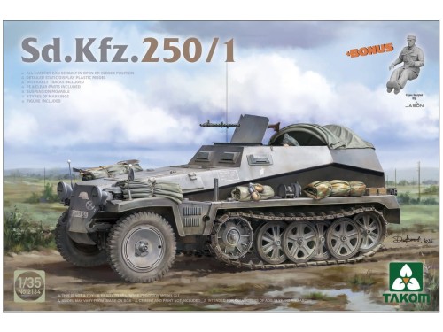 Leichter Schutzenpanzerwagen Sd.Kfz.250/1 2184 Takom
