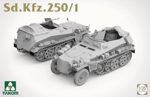 Leichter Schutzenpanzerwagen Sd.Kfz.250/1 2184 Takom