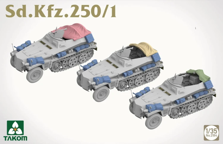 Leichter Schutzenpanzerwagen Sd.Kfz.250/1 2184 Takom