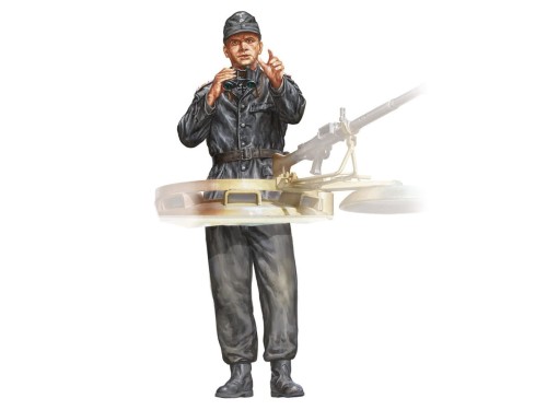 Figurka niemiecki dowódca Michael Wittmann 1021 Takom