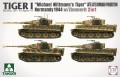 Czołg Tiger I Sd.Kfz.181 PzKpfw VI Ausf.E Late Michael Wittmann 2201 Takom