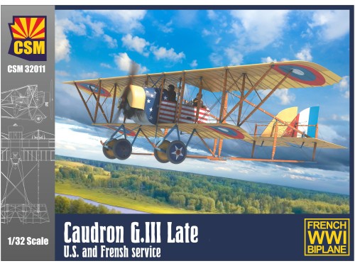 Samolot Caudron G.III Late CSM32011 Copper State Models