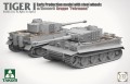 Czołg Tiger I Sd.Kfz.181 PzKpfw VI Ausf.E Late & Early & Michael Wittmann 2201W Takom