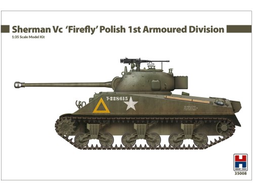 Czołg Sherman Vc Firefly Polish 1st Armoured Division 35008 Hobby 2000