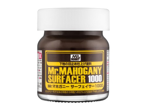 Podkład szpachlówka Mr.Mahogany Surfacer 1000 SF290 Mr.Hobby