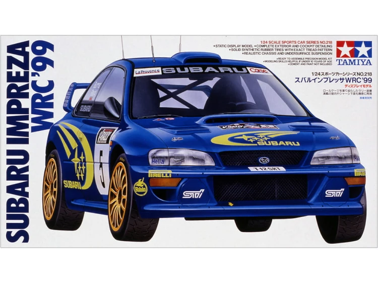 Subaru Impreza WRC 1999 24218 Tamiya