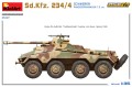 Działo Sd.Kfz.234/4 Schwerer Panzerspahwagen 7,5cm 35427 MiniArt