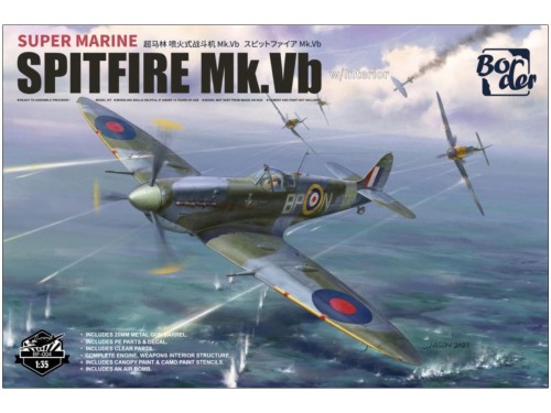 Samolot Supermarine Spitfire Mk.Vb BF-004 Border