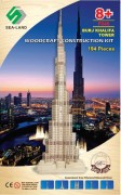 Wieża Dubaj Burdż Chalifa składanka drewniana P246 Sea-Land