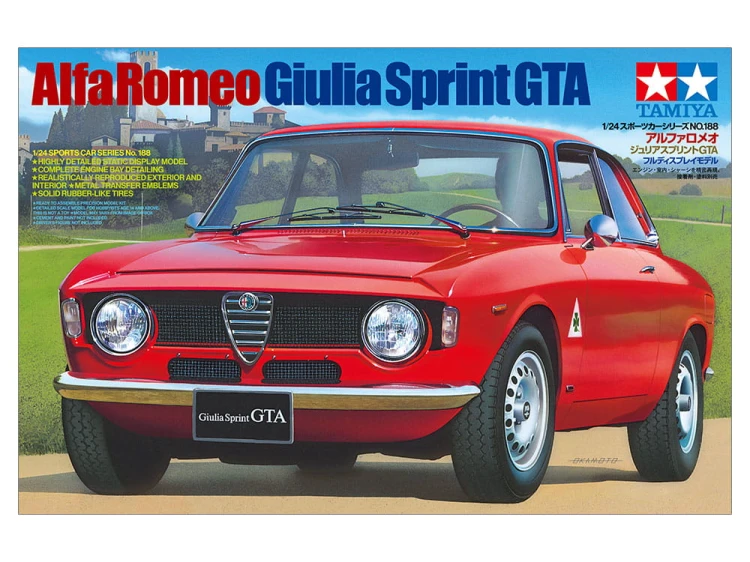 Alfa Romeo Giulia Sprint GTA 24188 Tamiya