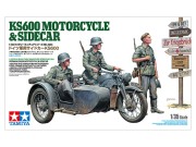 Motocykl wojskowy Zundapp KS 600 35384 Tamiya