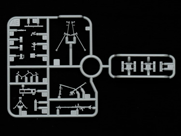 Niemiecki oddział karabinów maszynowych (MID-WWII) 35386 Tamiya