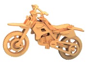 Motocykl przełajowy składanka drewniana P022 Sea-Land