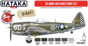 Zestaw farb akrylowych US Army Air Force HTK-AS04.2 Hataka