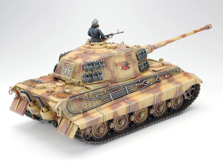 Czołg King Tiger PzKpfw VI Ausf.B Sd.Kfz.182 Production Turret 35164 Tamiya