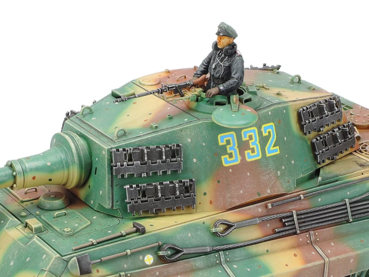 Czołg King Tiger PzKpfw VI Ausf.B Sd.Kfz.182 Production Turret 35164 Tamiya