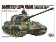Czołg King Tiger PzKpfw VI Ausf.B Sd.Kfz.182 Production Turret 35164 Tamiya